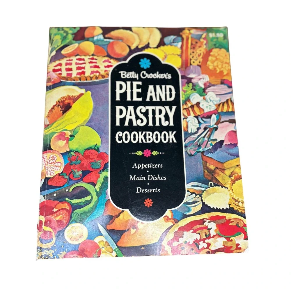 Vintage Betty Crocker Pie and Pastry Cookbook 1968 Softcover